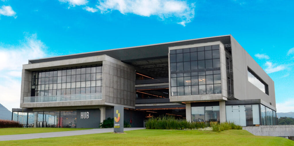 Ágora Tech Park, onde está localizada a sede da BMA O Ágora Tech Park é um Parque Tecnológico situado no Perini Business Park, maior empreendimento empresarial multissetorial da América do Sul.